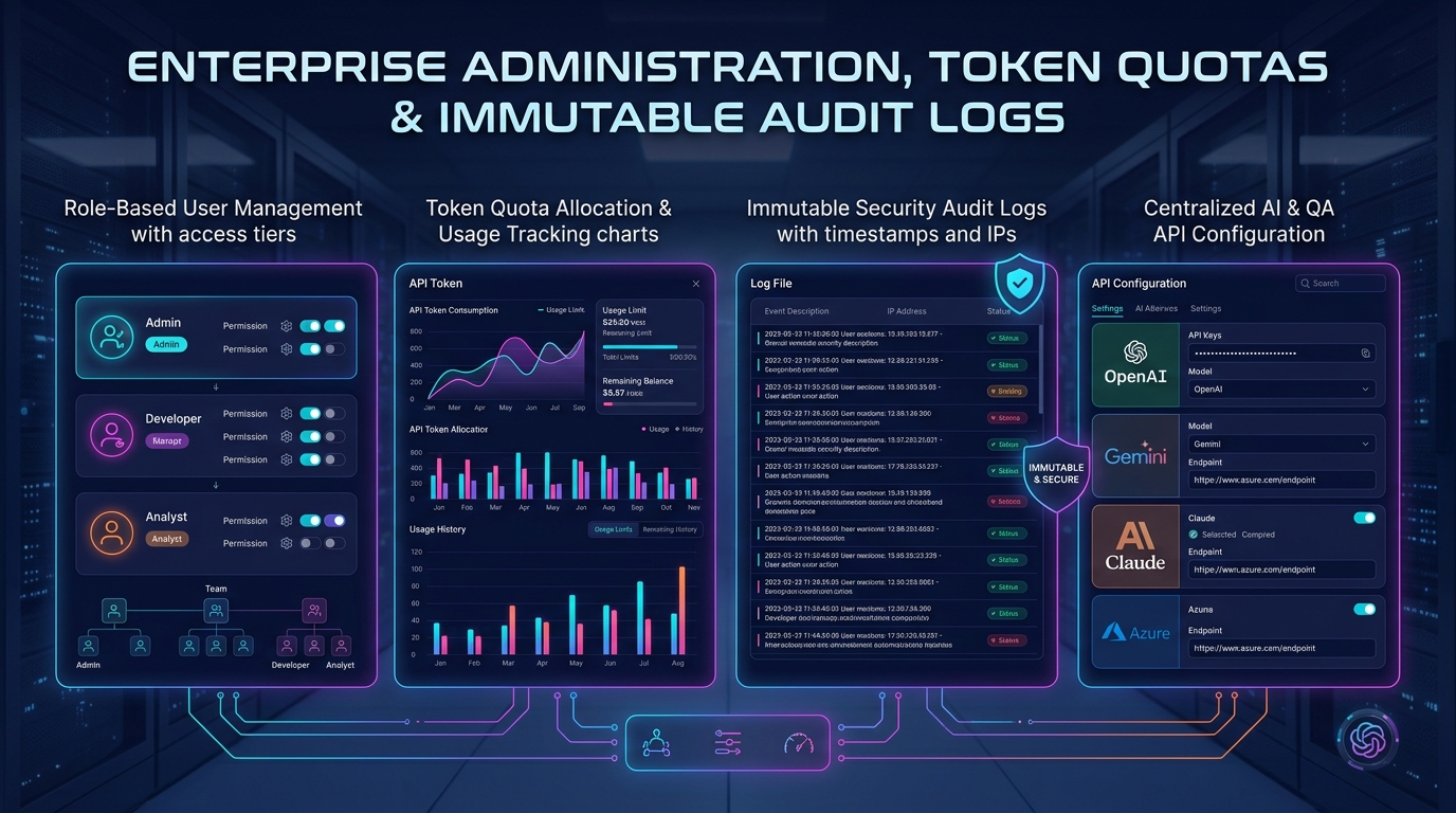 SigmaTL Enterprise Admin & Token Quotas